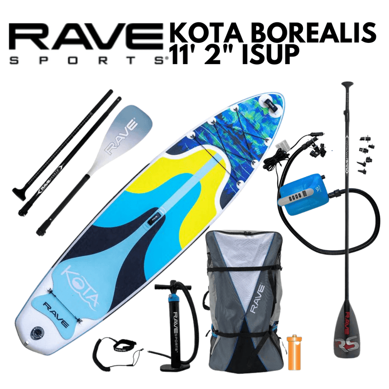 Rave Sports 11'2" Kota Borealis Inflatable Paddleboard