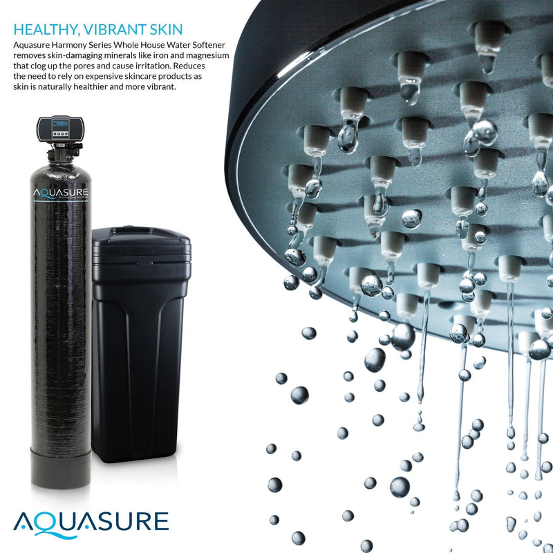 Signature Series | 48,000 Grains Water Softener with 12 GPM Quantum UV Sterilizer System and Triple Purpose Carbon Pre-Filter