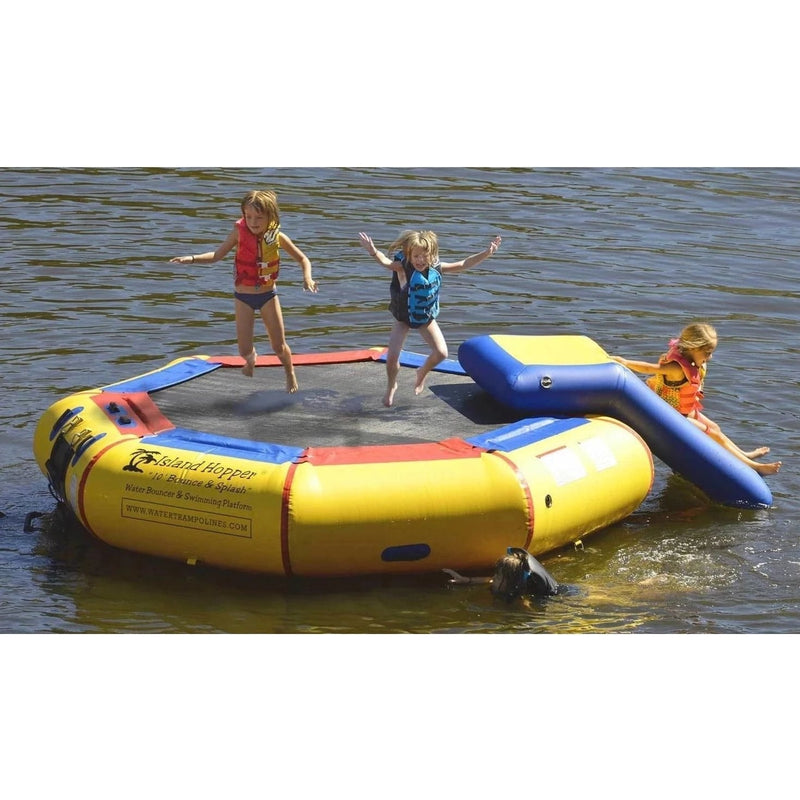 Island Hopper 10' Springless Water "Bounce & Splash" - Recreational Grade - 10'BNS