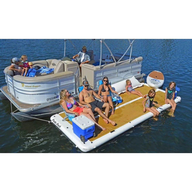 Island Hopper Patio Dock 15′ Floating Platform - PDOCK 15