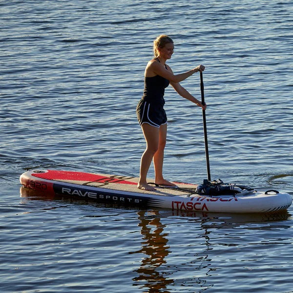 Rave Sports 10'6" Itasca Salmon Red Inflatable Paddleboard