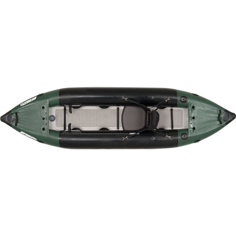 Sea Eagle Fishing Explorer 350FX Inflatable Kayak Deluxe Solo Package