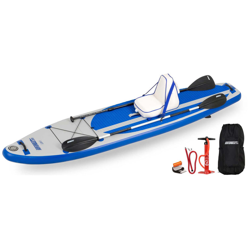 Sea Eagle LongBoard 11 Inflatable Stand-Up Paddle Board (SUP) Deluxe Package