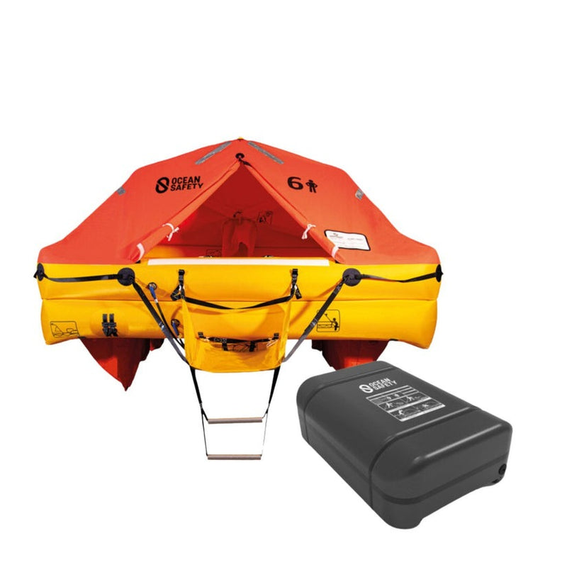 Ocean Safety Ultralite ISO Life Raft, 6-12 Person - 45-RAF0405