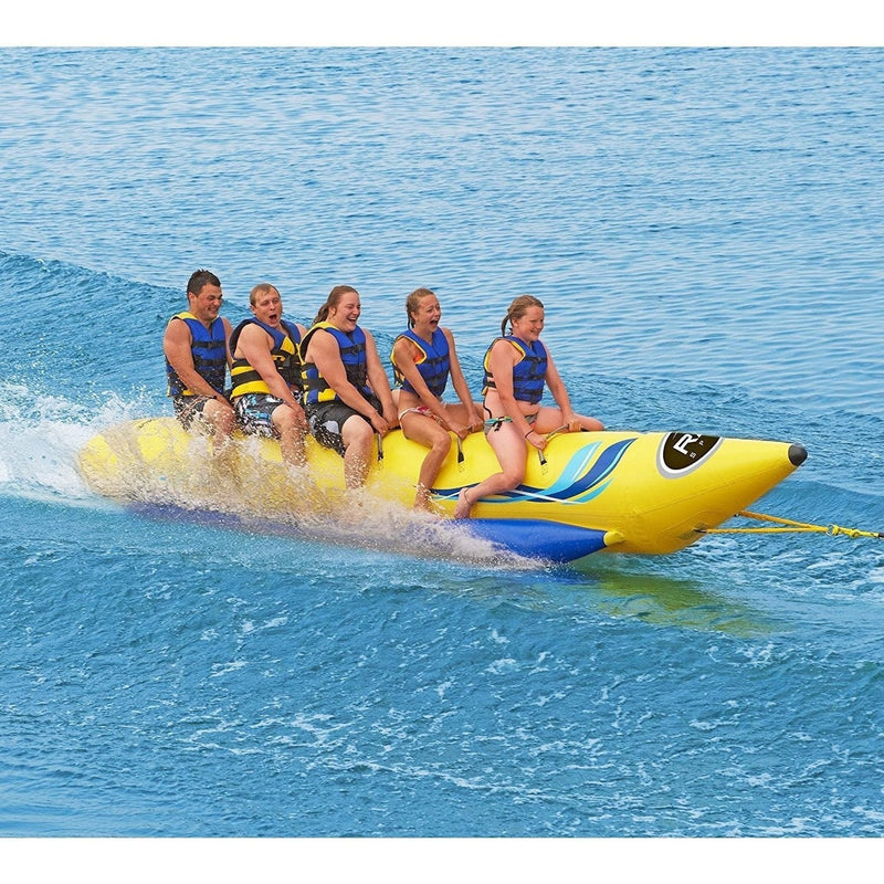 Rave Sports Waterboggan 5 Person Banana Boat